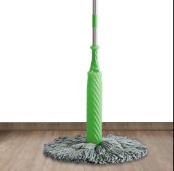 Fiber Fabric Self-twisting Dehydrated Mop | Hard Floor Cleaning Mop